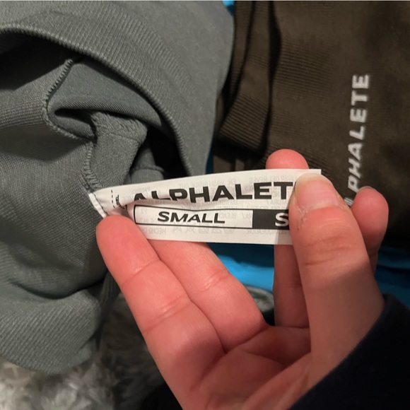 Alphalete Charcoal Bike Shorts - Picture 3 of 3
